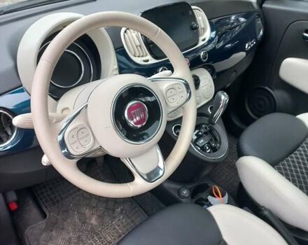 Синий Фиат 500, объемом двигателя 1.24 л и пробегом 6 тыс. км за 14800 $, фото 4 на Automoto.ua