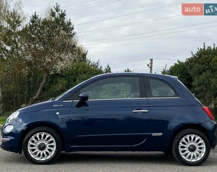 Синій Фіат 500, об'ємом двигуна 1.24 л та пробігом 38 тис. км за 12999 $, фото 14 на Automoto.ua