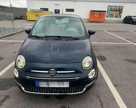 Синий Фиат 500, объемом двигателя 0.9 л и пробегом 33 тыс. км за 9200 $, фото 2 на Automoto.ua
