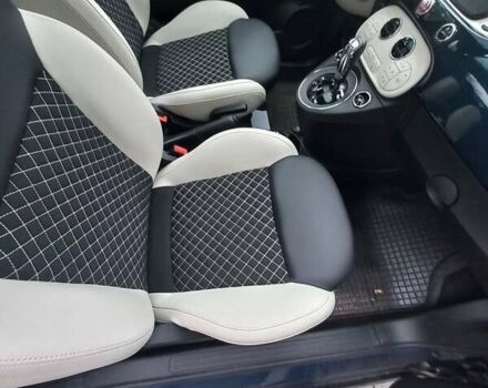 Синий Фиат 500, объемом двигателя 1.24 л и пробегом 6 тыс. км за 14800 $, фото 5 на Automoto.ua