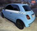 Синий Фиат 500, объемом двигателя 1.4 л и пробегом 145 тыс. км за 7700 $, фото 3 на Automoto.ua