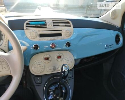 Синий Фиат 500, объемом двигателя 1.4 л и пробегом 145 тыс. км за 7700 $, фото 23 на Automoto.ua