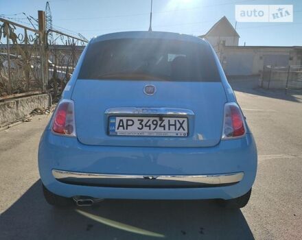 Синий Фиат 500, объемом двигателя 1.4 л и пробегом 145 тыс. км за 7700 $, фото 10 на Automoto.ua