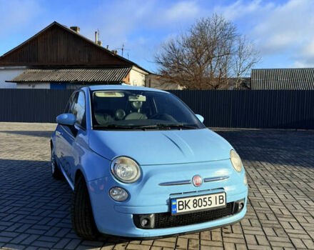 Синий Фиат 500, объемом двигателя 0.88 л и пробегом 134 тыс. км за 4800 $, фото 1 на Automoto.ua
