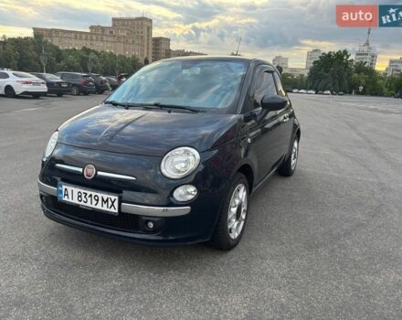 Синий Фиат 500, объемом двигателя 1.24 л и пробегом 163 тыс. км за 5700 $, фото 1 на Automoto.ua