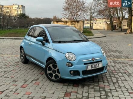 Синий Фиат 500, объемом двигателя 1.3 л и пробегом 285 тыс. км за 5000 $, фото 1 на Automoto.ua