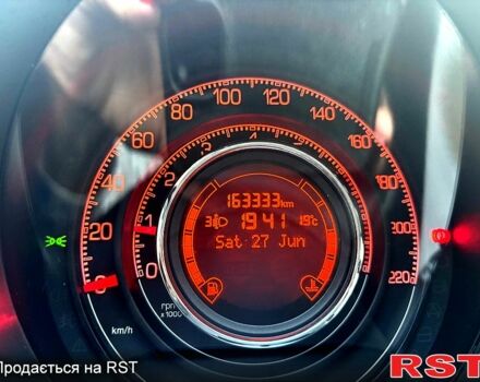 Синий Фиат 500, объемом двигателя 1.2 л и пробегом 163 тыс. км за 5500 $, фото 1 на Automoto.ua