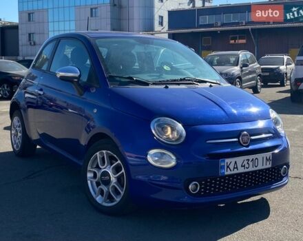 Синій Фіат 500, об'ємом двигуна 1.4 л та пробігом 199 тис. км за 6790 $, фото 1 на Automoto.ua