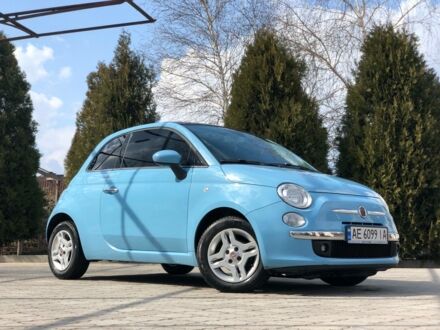 Синій Фіат 500, об'ємом двигуна 1.2 л та пробігом 67 тис. км за 9700 $, фото 1 на Automoto.ua