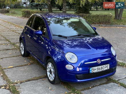 Фиат 500 2012 в Киеве на Automoto.ua Синий Фиат 500, объемом двигателя 1.37 л и пробегом 223 тыс. км за 6700 $, фото 1 на Automoto.ua
