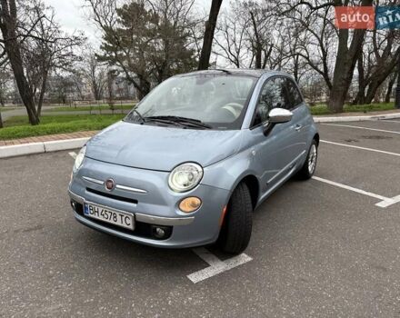 Синий Фиат 500, объемом двигателя 1.37 л и пробегом 257 тыс. км за 6200 $, фото 1 на Automoto.ua