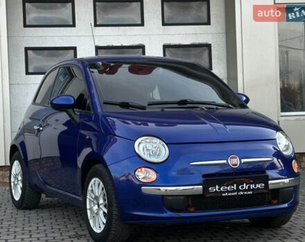 Синий Фиат 500, объемом двигателя 1.37 л и пробегом 220 тыс. км за 6099 $, фото 1 на Automoto.ua
