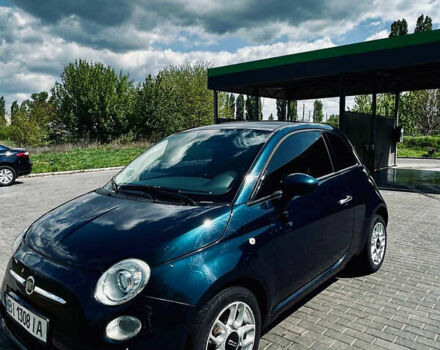 Синий Фиат 500, объемом двигателя 1.37 л и пробегом 87 тыс. км за 7600 $, фото 1 на Automoto.ua