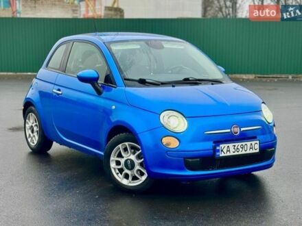 Синій Фіат 500, об'ємом двигуна 1.4 л та пробігом 127 тис. км за 6350 $, фото 1 на Automoto.ua