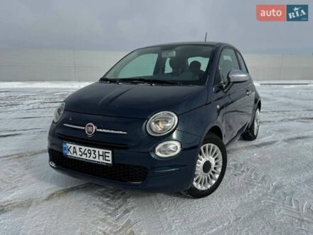 Синій Фіат 500, об'ємом двигуна 1.2 л та пробігом 139 тис. км за 9300 $, фото 1 на Automoto.ua