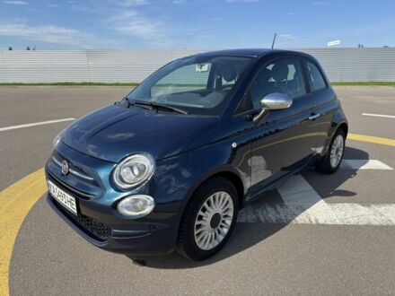 Синий Фиат 500, объемом двигателя 1.2 л и пробегом 139 тыс. км за 8900 $, фото 1 на Automoto.ua