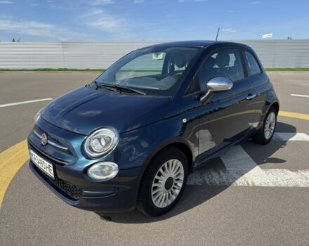 Синий Фиат 500, объемом двигателя 1.2 л и пробегом 139 тыс. км за 8900 $, фото 1 на Automoto.ua