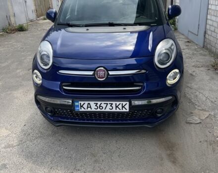 Синий Фиат 500, объемом двигателя 1.4 л и пробегом 71 тыс. км за 10500 $, фото 1 на Automoto.ua