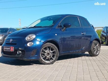 Синий Фиат 500, объемом двигателя 1.4 л и пробегом 21 тыс. км за 10990 $, фото 1 на Automoto.ua