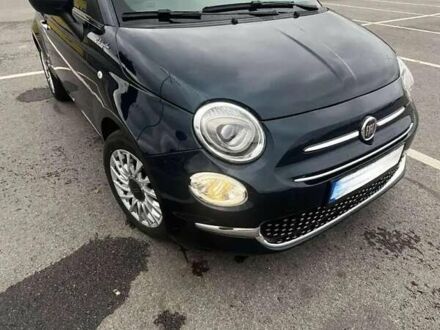 Синий Фиат 500, объемом двигателя 0.9 л и пробегом 33 тыс. км за 9200 $, фото 1 на Automoto.ua