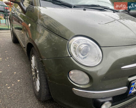 Зеленый Фиат 500, объемом двигателя 1.4 л и пробегом 137 тыс. км за 7200 $, фото 5 на Automoto.ua