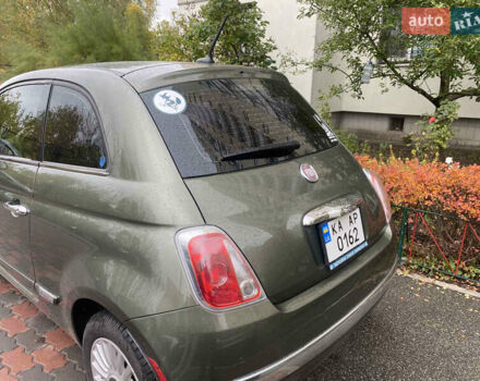 Зеленый Фиат 500, объемом двигателя 1.4 л и пробегом 137 тыс. км за 7200 $, фото 1 на Automoto.ua