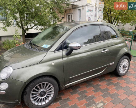 Зеленый Фиат 500, объемом двигателя 1.4 л и пробегом 137 тыс. км за 7200 $, фото 2 на Automoto.ua