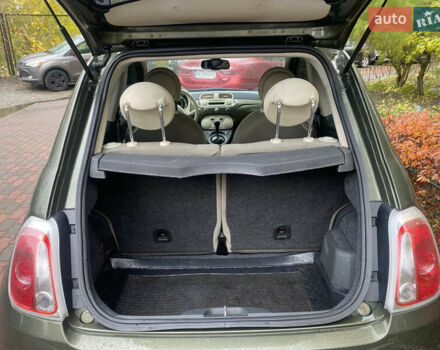 Зеленый Фиат 500, объемом двигателя 1.4 л и пробегом 137 тыс. км за 7200 $, фото 8 на Automoto.ua