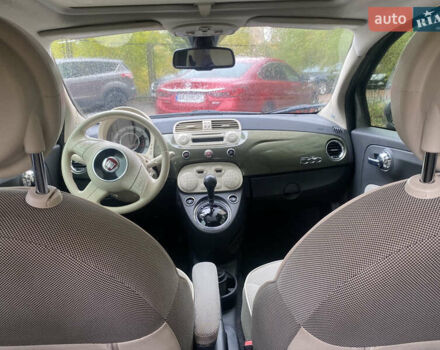 Зеленый Фиат 500, объемом двигателя 1.4 л и пробегом 137 тыс. км за 7200 $, фото 12 на Automoto.ua