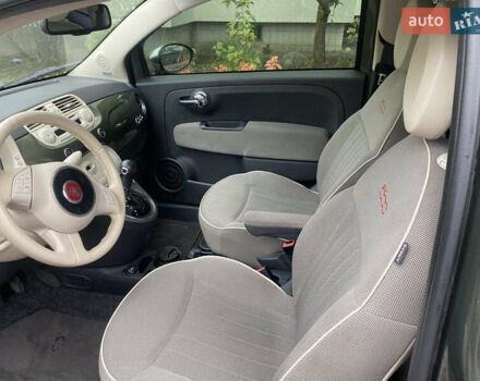 Зеленый Фиат 500, объемом двигателя 1.4 л и пробегом 137 тыс. км за 7200 $, фото 13 на Automoto.ua