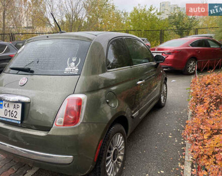 Зеленый Фиат 500, объемом двигателя 1.4 л и пробегом 137 тыс. км за 7200 $, фото 4 на Automoto.ua