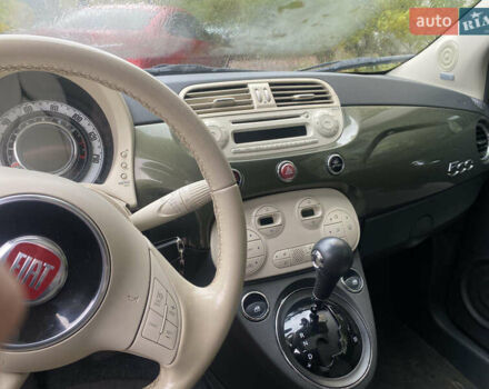 Зеленый Фиат 500, объемом двигателя 1.4 л и пробегом 137 тыс. км за 7200 $, фото 14 на Automoto.ua