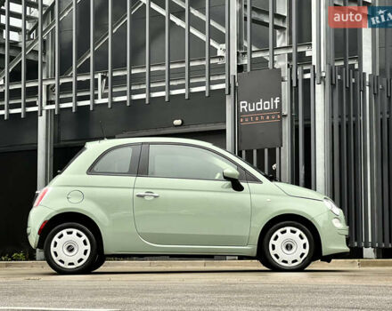 Зеленый Фиат 500, объемом двигателя 1.37 л и пробегом 91 тыс. км за 8100 $, фото 3 на Automoto.ua