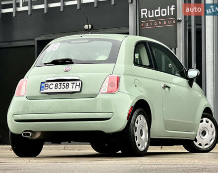Зеленый Фиат 500, объемом двигателя 1.37 л и пробегом 91 тыс. км за 8100 $, фото 5 на Automoto.ua