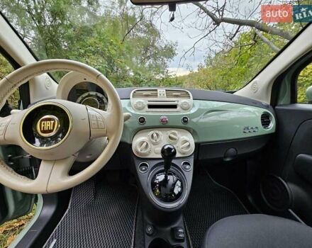 Зеленый Фиат 500, объемом двигателя 1.37 л и пробегом 79 тыс. км за 8200 $, фото 3 на Automoto.ua