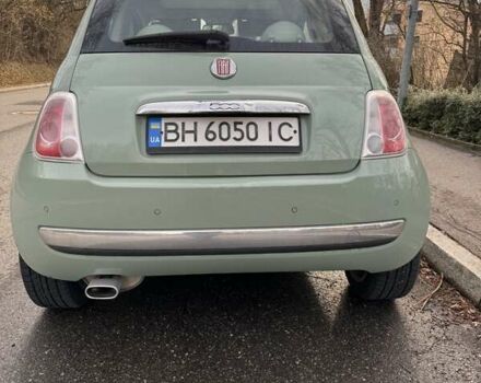 Зеленый Фиат 500, объемом двигателя 1.37 л и пробегом 104 тыс. км за 8550 $, фото 2 на Automoto.ua