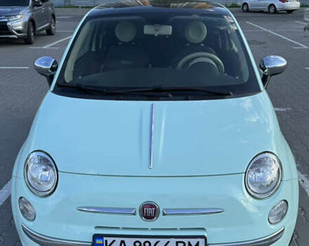 Зеленый Фиат 500, объемом двигателя 1.24 л и пробегом 135 тыс. км за 8500 $, фото 1 на Automoto.ua