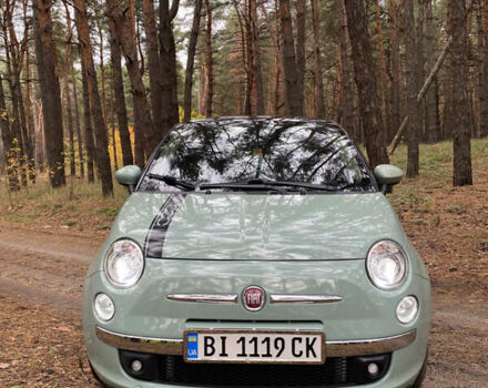 Зеленый Фиат 500, объемом двигателя 1.4 л и пробегом 95 тыс. км за 7000 $, фото 2 на Automoto.ua