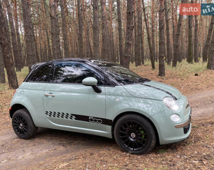 Зеленый Фиат 500, объемом двигателя 1.4 л и пробегом 95 тыс. км за 7000 $, фото 4 на Automoto.ua