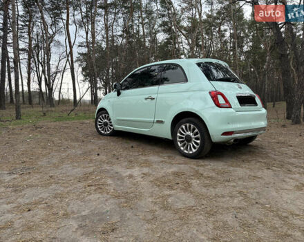 Зеленый Фиат 500, объемом двигателя 1.24 л и пробегом 65 тыс. км за 12000 $, фото 5 на Automoto.ua