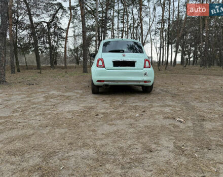 Зеленый Фиат 500, объемом двигателя 1.24 л и пробегом 65 тыс. км за 12000 $, фото 4 на Automoto.ua