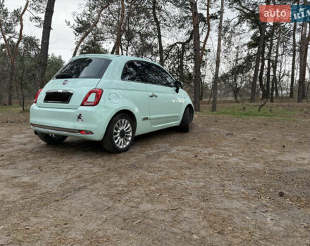Зеленый Фиат 500, объемом двигателя 1.24 л и пробегом 65 тыс. км за 12000 $, фото 3 на Automoto.ua