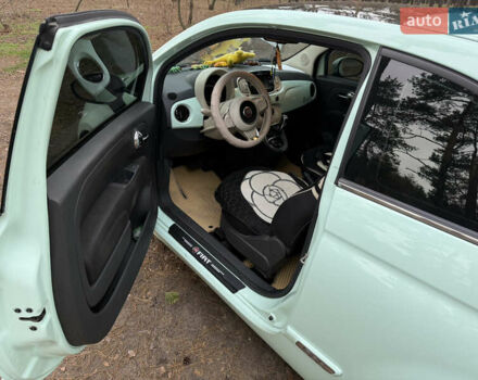 Зеленый Фиат 500, объемом двигателя 1.24 л и пробегом 65 тыс. км за 12000 $, фото 2 на Automoto.ua