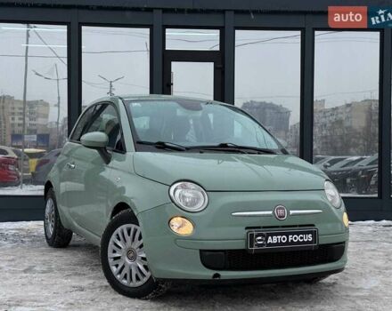 Зеленый Фиат 500, объемом двигателя 1.37 л и пробегом 164 тыс. км за 6390 $, фото 1 на Automoto.ua