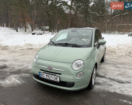 Зеленый Фиат 500, объемом двигателя 1.37 л и пробегом 179 тыс. км за 7300 $, фото 1 на Automoto.ua