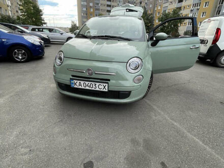 Зеленый Фиат 500, объемом двигателя 1.37 л и пробегом 192 тыс. км за 7500 $, фото 1 на Automoto.ua