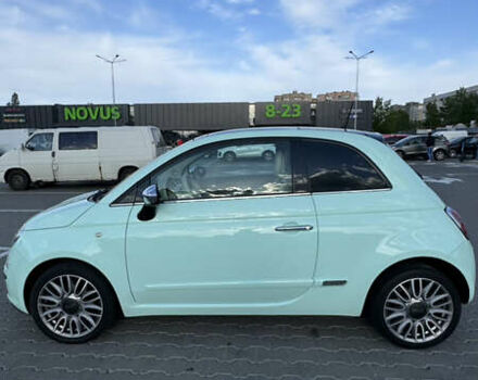 Зеленый Фиат 500, объемом двигателя 1.24 л и пробегом 135 тыс. км за 8500 $, фото 1 на Automoto.ua