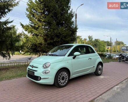 Зеленый Фиат 500, объемом двигателя 1.24 л и пробегом 25 тыс. км за 14990 $, фото 1 на Automoto.ua