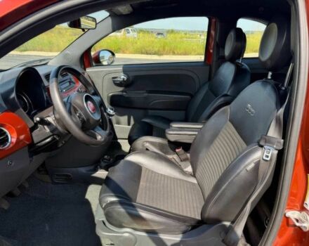 Оранжевый Фиат 500, объемом двигателя 1.4 л и пробегом 76 тыс. км за 6000 $, фото 9 на Automoto.ua