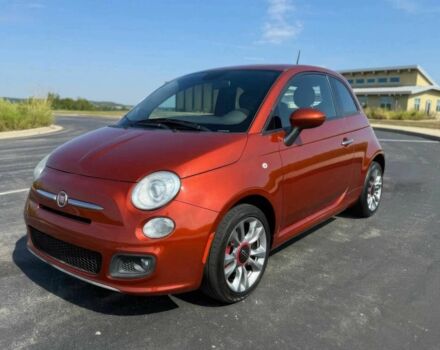 Оранжевый Фиат 500, объемом двигателя 1.4 л и пробегом 76 тыс. км за 6000 $, фото 2 на Automoto.ua